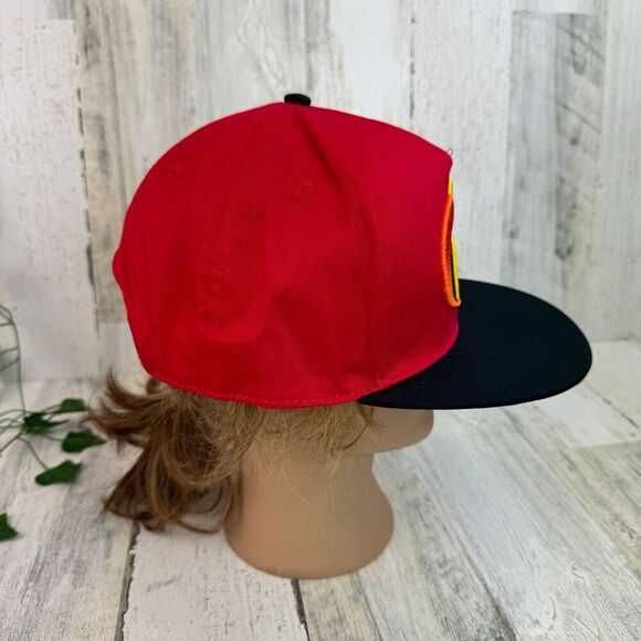 New Disney Parks Exclusive Pixar Incredibles Red Logo Baseball Hat NWT Snapback - Picture 2 of 8